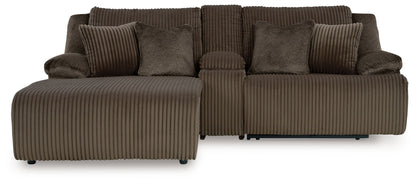 Top Tier - 3 Piece Reclining Sectional