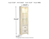 Bellaby - Pier - 2 Drawers - Whitewash