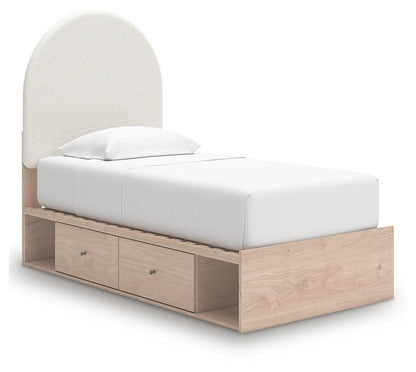 Arloster - Upholstered Panel Bed