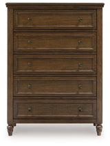 Sturlayne - Five Drawer Chest - Brown