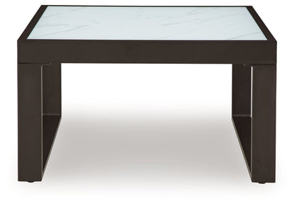 Beachloft - Square Cocktail Table - Black / Gray