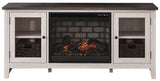 Dorrinson - TV Stand With Fireplace Insert