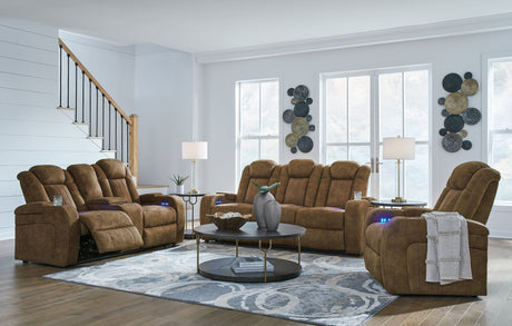 Furniture City Houma - Ashley Furniture - Wolfridge Power Reclining Sofa, Loveseat and Recliner - Power Reclining Sofa, Loveseat and Recliner - 60703U2