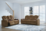 Furniture City Houma - Ashley Furniture - Wolfridge Power Reclining Sofa and Loveseat - Power Reclining Sofa and Loveseat - 60703U1