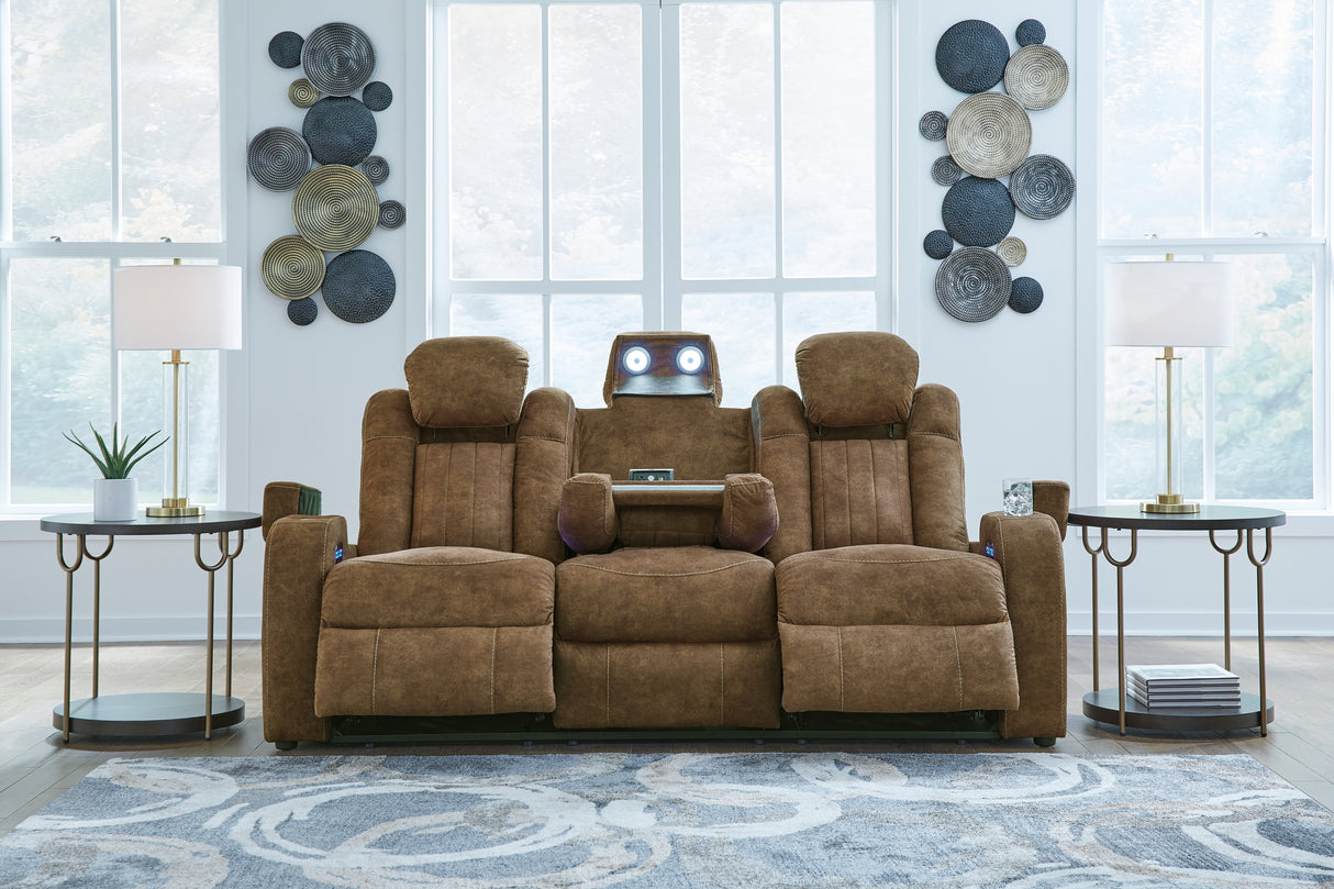 Wolfridge Power Reclining Sofa and Power Recliner