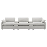 Collins 5-piece Power Reclining Home Theater Seating Grey