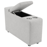 Collins 5-piece Power Reclining Home Theater Seating Grey