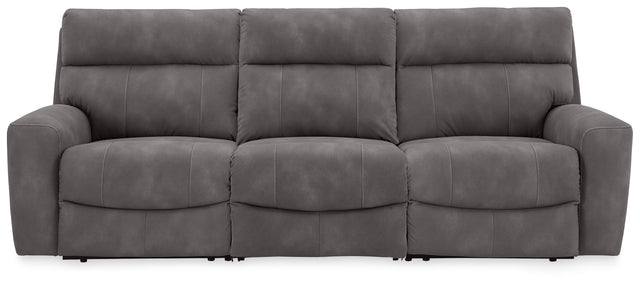 Furniture City Houma - Ashley Furniture - Next-Gen Durapella 3-Piece Power Reclining Sectional - 3-Piece Power Reclining Sectional - 61003S9