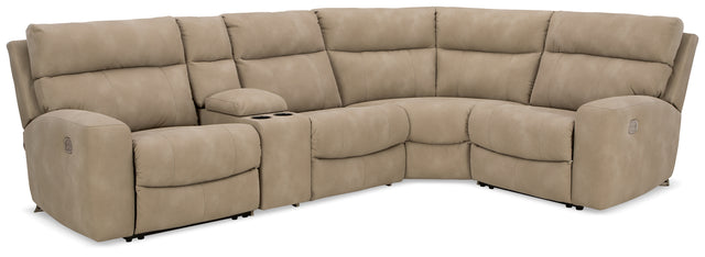 Furniture City Houma - Ashley Furniture - Next-Gen DuraPella 5-Piece Power Reclining Sectional - 5-Piece Power Reclining Sectional - 61004S5