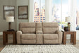 Furniture City Houma - Ashley Furniture - Next-Gen DuraPella 3-Piece Power Reclining Sectional Loveseat with Console - 3-Piece Power Reclining Sectional Loveseat with Console / Sand - 61004S3