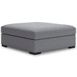 Furniture City Houma - Ashley Furniture - Bealton Oversized Accent Ottoman - Oversized Accent Ottoman / Salt and Pepper - 6130508