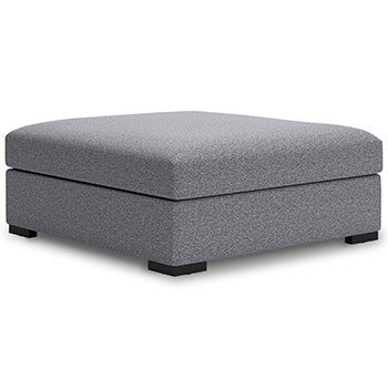 Furniture City Houma - Ashley Furniture - Bealton Oversized Accent Ottoman - Oversized Accent Ottoman / Salt and Pepper - 6130508