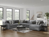 Furniture City Houma - Ashley Furniture - Bealton 6-Piece Sectional with Chaise - RAF 6-Piece Sectional with Chaise - 61305S12