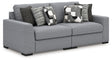 Furniture City Houma - Ashley Furniture - Bealton 2-Piece Sectional - RAF 2-Piece Sectional / Salt and Pepper - 61305S1