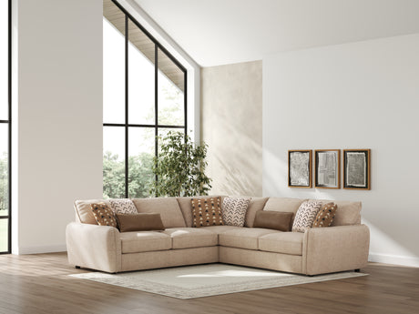 Furniture City Houma - Ashley Furniture - Seyler 3-Piece Sectional - LAF 3-Piece Sectional / Sand - 61405S1