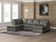 Furniture City Houma - Ashley Furniture - Lofton-Pike 2-Piece Sectional with Chaise - LAF 2-Piece Sectional with Chaise / Shadow - PC61610S1