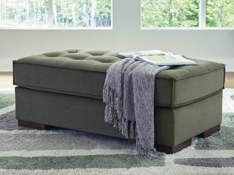 Furniture City Houma - Ashley Furniture - Caspian-Town Oversized Accent Ottoman - Oversized Accent Ottoman / Olive - PC6170208