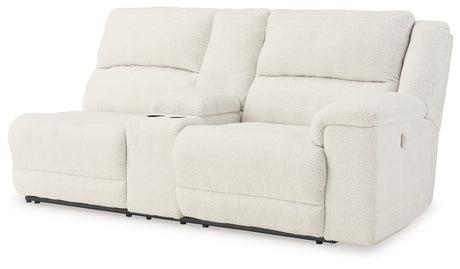 Keensburg Right-Arm Facing Power Reclining Loveseat with Console
