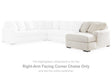 Furniture City Houma - Ashley Furniture - Chessington Right-Arm Facing Corner Chaise - RAF Corner Chaise / Ivory - 6190417