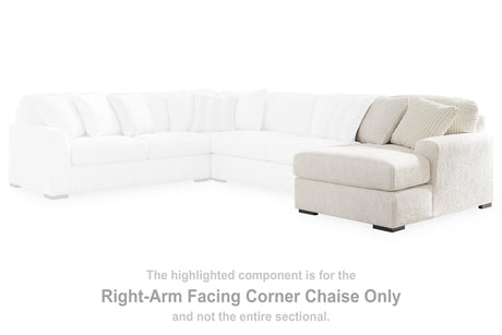 Furniture City Houma - Ashley Furniture - Chessington Right-Arm Facing Corner Chaise - RAF Corner Chaise / Ivory - 6190417