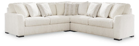 Furniture City Houma - Ashley Furniture - Chessington 3-Piece Sectional - LAF 3-Piece Sectional / Ivory - 61904S5