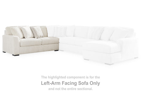 Furniture City Houma - Ashley Furniture - Chessington Left-Arm Facing Sofa - LAF Sofa / Ivory - 6190466