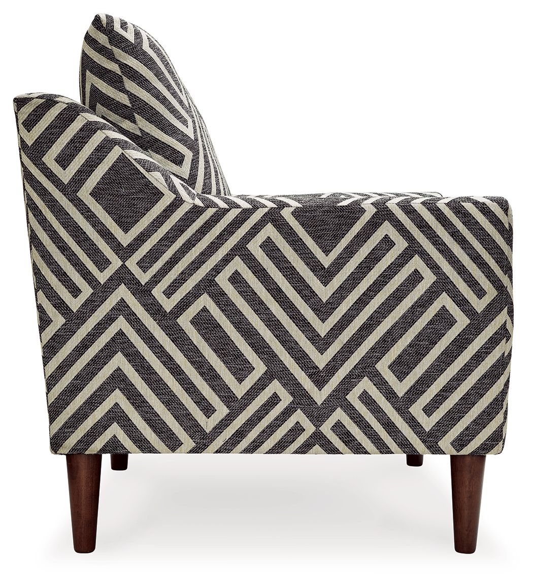 Morrilton Next-Gen Nuvella - Accent Chair - Natural / Charcoal