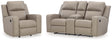Furniture City Houma - Ashley Furniture - Lavenhorne Reclining Loveseat and Recliner - Reclining Loveseat and Recliner - 63307U3