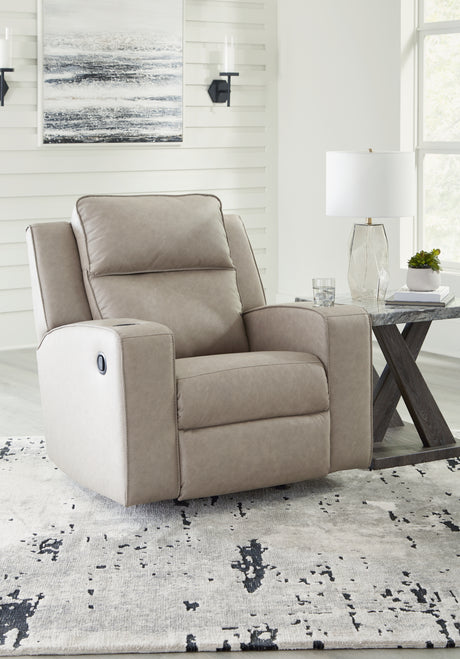 Furniture City Houma - Ashley Furniture - Lavenhorne Recliner - Rocker Recliner / Pebble - 6330725