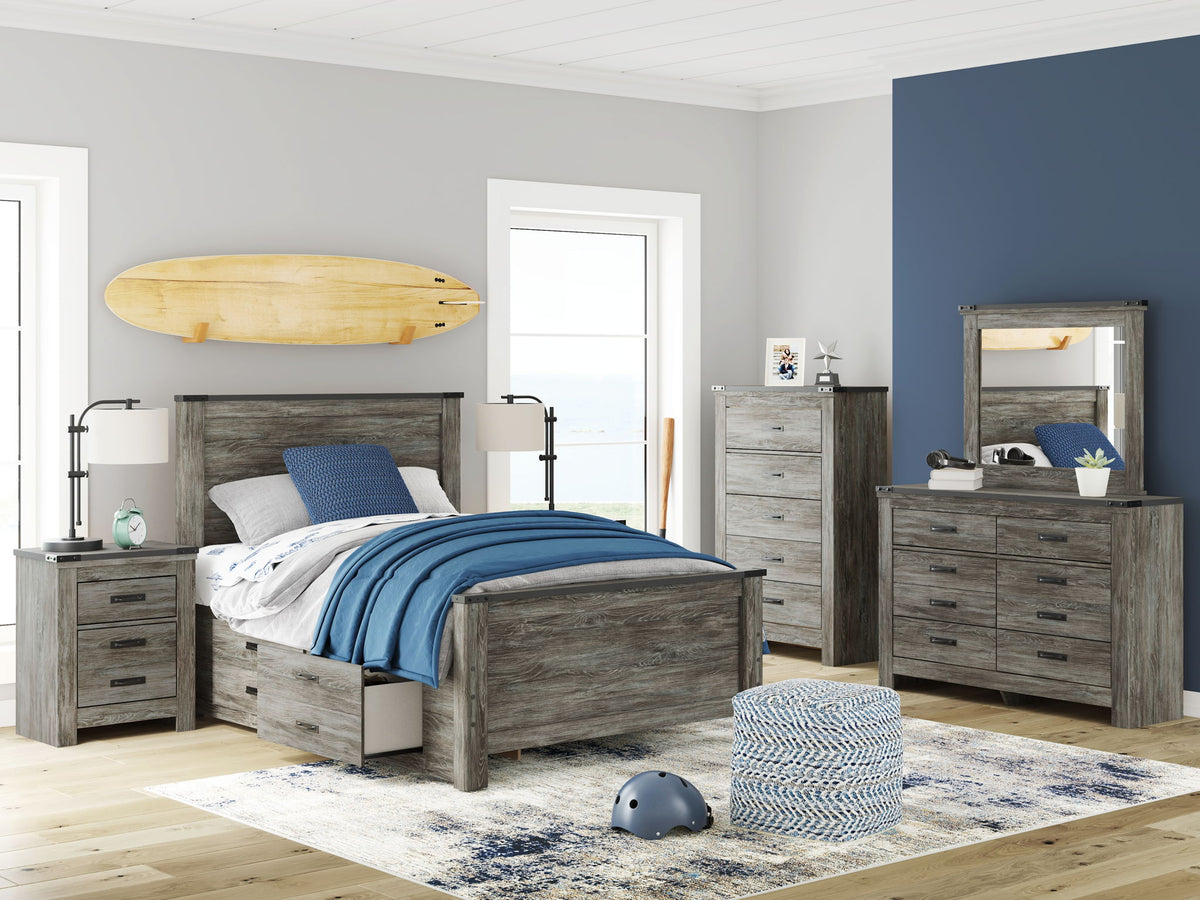 Frandern - Storage Panel Bedroom Set