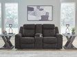 Furniture City Houma - Ashley Furniture - Brysonview Reclining Loveseat with Console - DBL Rec Loveseat w/Console - 6360594