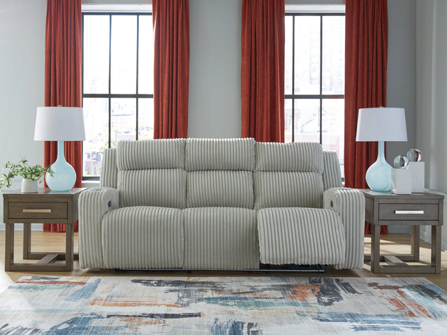 Furniture City Houma - Ashley Furniture - Forest Lake Power Reclining Sofa - PWR REC Sofa with ADJ Headrest - PC6420315