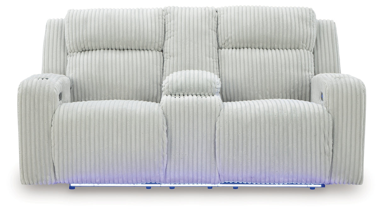 Forest Lake Power Reclining Sofa and Loveseat