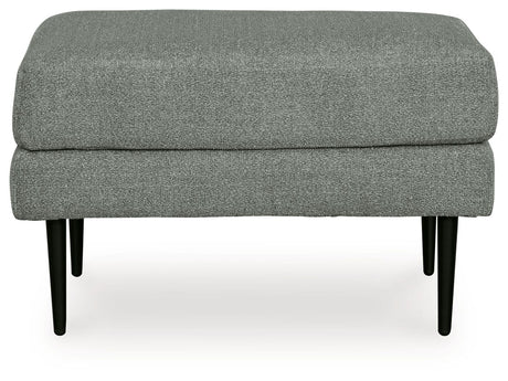 Hazela - Ottoman - Charcoal
