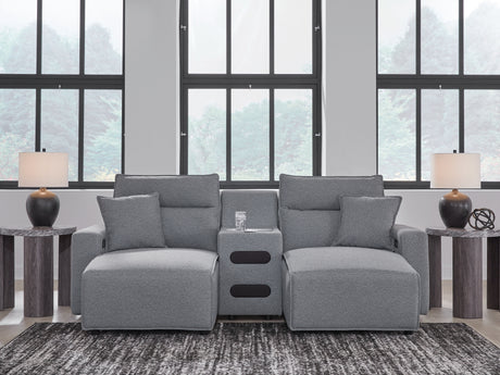 Furniture City Houma - Ashley Furniture - ModMax II 3-Piece Power Reclining Sectional with Chaise - 3-Piece Power Reclining Sectional with Chaise - 65906S12