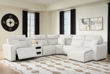 ModMax II 6-Piece Reclining Sectional with Chaise and Audio Console