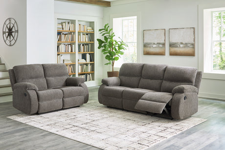 Furniture City Houma - Ashley Furniture - Scranto Reclining Sofa and Loveseat - Reclining Sofa and Loveseat - 66502U1