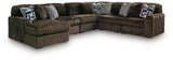 Midnight-Madness - Sectional - Chocolate