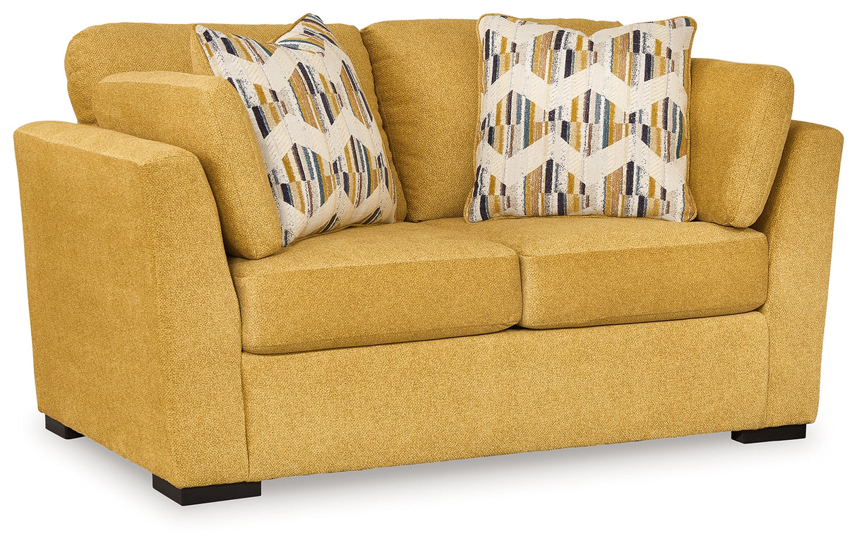 Keerwick Sofa, Loveseat, Ottoman and 2 Chairs