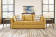 Furniture City Houma - Ashley Furniture - Keerwick Sofa - Sofa / Teal - 6750738