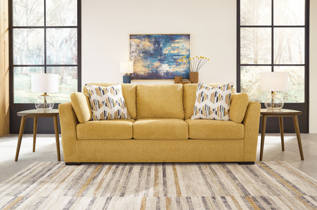 Furniture City Houma - Ashley Furniture - Keerwick Sofa - Sofa / Sunflower - 6750638