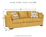 Keerwick Sofa, Loveseat, Ottoman and 2 Chairs