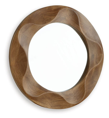 Aajon - Accent Mirror - Brown