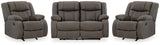 Furniture City Houma - Ashley Furniture - First Base Reclining Loveseat and 2 Recliners - Reclining Loveseat and 2 Recliners - 68804U3
