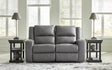 Furniture City Houma - Ashley Furniture - Brixworth Reclining Loveseat - Reclining Loveseat / Slate - 6910686