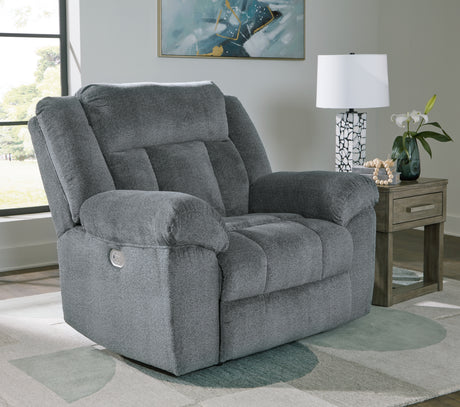 Furniture City Houma - Ashley Furniture - Tip-Off Power Recliner - PWR Recliner/ADJ Headrest - 6930482