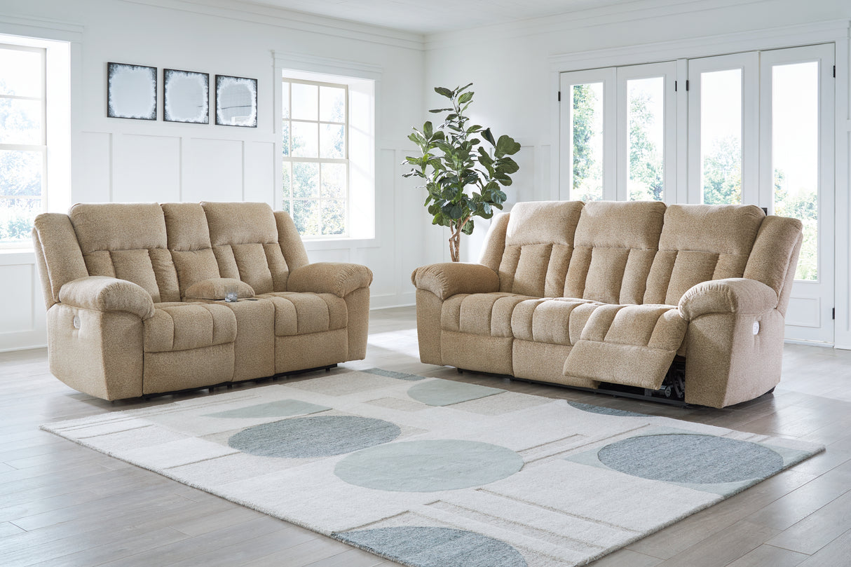 Furniture City Houma - Ashley Furniture - Tip-Off Power Reclining Sofa and Loveseat - Power Reclining Sofa and Loveseat - 69305U1