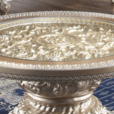 HD-328C - End Table - Cherry With Gold Highlights