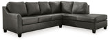 Valderno - 2-Piece Sectional With Raf Corner Chaise - Fog