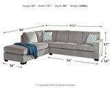 Altari - Sectional With Chaise
